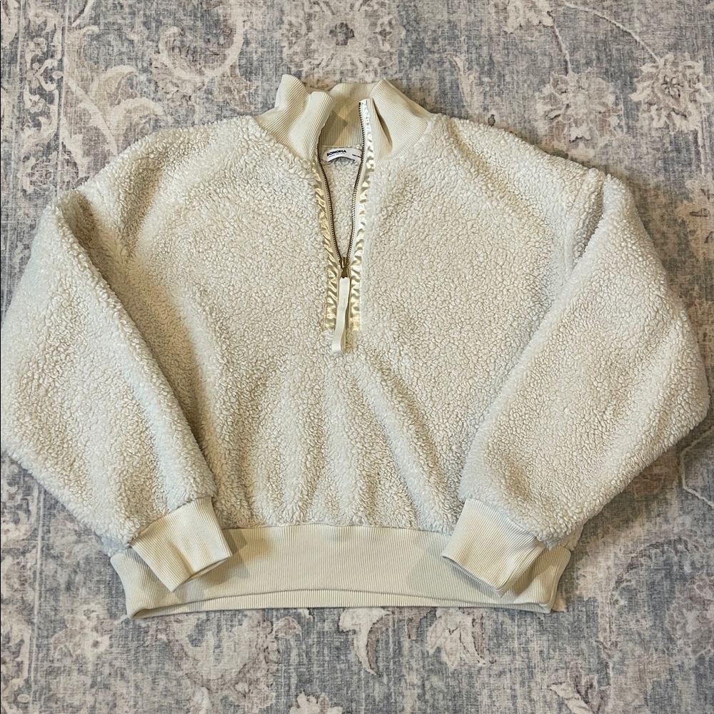 Sonoma Cream Teddy Jacket
